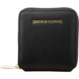 хороша модель Жіночий гаманець шкіряний Smith & Canova FUL-26825 Black (2900000087354)