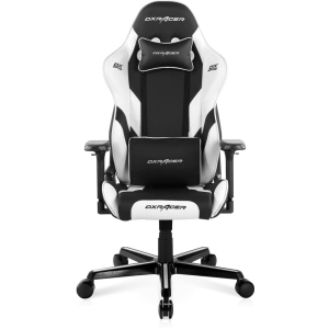 Крісло для геймерів DXRacer G Series D8100 Чорно-біле (GC-G001-NW-C2-NVF) в Житомирі