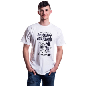 Футболка Good Loot Disney Mickey Steamboat Willie (Міккі та пароплав Віллі) XL (5908305224686) ТОП в Житомирі