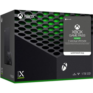 Microsoft Xbox Series X 1Tb + Xbox Game Pass Ultimate (3 місяці) в Житомирі