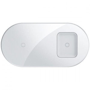 БЗУ Baseus Simple 2 в 1 Phone + Pods WXJK-02 White рейтинг