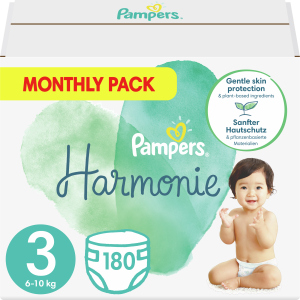 Подгузники Pampers Harmonie Размер 3 (6-10 кг) 180 шт (8006540156414) ТОП в Житомире