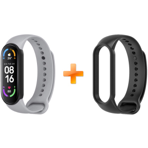 Xiaomi Mi Band 6 MiJobs двоколірний сірий/чорний (MJ6-DSS004GB) краща модель в Житомирі