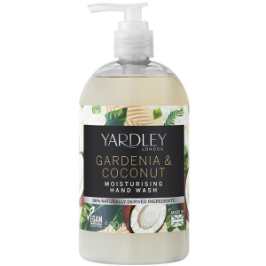 Мыло жидкое Yardley Gardenia & Coconut Milk Botanical Hand Wash для рук 500 мл (5056179303492) в Житомире