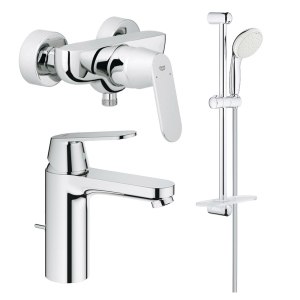 Набор смесителей Grohe Eurosmart S-Size 126114M лучшая модель в Житомире