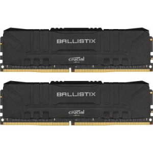 Модуль памяти для компьютера DDR4 16GB (2x8GB) 3200 MHz Ballistix Black MICRON (BL2K8G32C16U4B) в Житомире