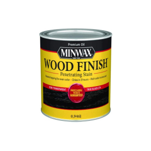 Морилка масляна MINWAX WOOD FINISH для деревини справжній чорний (True Black - 274) 0,946л