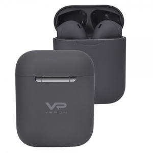 Бездротові навушники сенсорні Bluetooth stereo гарнітура VERON VR-01 Grey ТОП в Житомирі