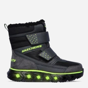 Ботинки детские Skechers KK2525-90588L CCBK 27.5 (11) Серые (193642220186) лучшая модель в Житомире