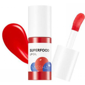 Масло для ярких и сочных губ Missha Superfood Berry Lip Oil с малиной 5.2 г (8809581465916)