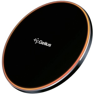 Бездротовий зарядний пристрій Gelius Pro Sparkle Wireless Charger 15W GP-WC003 Black (2099900874000) краща модель в Житомирі