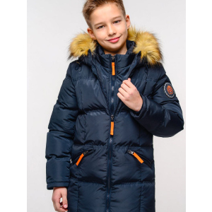 хорошая модель Зимняя куртка-пуховик Nui Very Том Г0000019950 152 см 40 р Темно-синяя-934 (2100001184124)