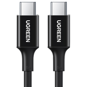 купить Кабель Ugreen US300 Type-C - Type-C 100W 5A Cable 2 м Black (UGR-80372)