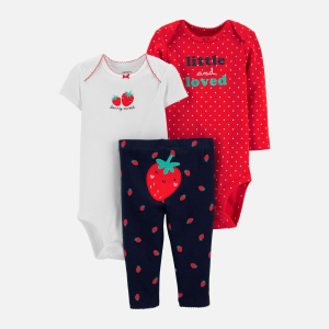 Комплект (боді 2 шт + легінси) Carters 1H364810 62 см 960 MC Multicol (192136681540) краща модель в Житомирі