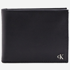 Гаманець чоловічий шкіряний Calvin Klein Jeans K50K507220-BDS Чорний (8719854853879) ТОП в Житомирі