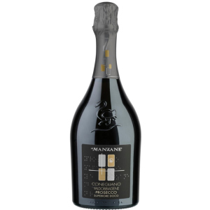 Вино игристое Le Manzane Conegliano Valdobbiadene Prosecco Superiore Docg Brut белое, брют 0.75 л 11.5% (8033040890029) лучшая модель в Житомире