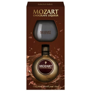 Лікер Mozart Connaisseur Glass Gift Pack "packed" 0.5 л 17% + келих (9005701015415)