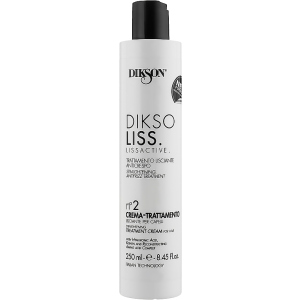 Крем для волос Dikson Diksoliss Lissactives Straightening Treatment Cream 2 с гиалуроновой кислотой 250 мл (8000836501100) в Житомире