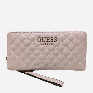 Жіночий гаманець Guess SWVG7581460-TAU Бежево-рожевий (800070105916) ТОП в Житомирі