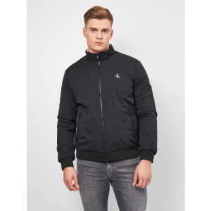 Ветровка Calvin Klein Jeans Nylon Harrington Jacket J30J318216-BEH L Black (8719854123545) лучшая модель в Житомире