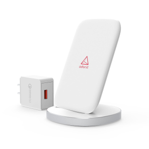 Беспроводное зарядное устройство Adonit Wireless Fast Charging Stand White (3130-17-08-C) лучшая модель в Житомире