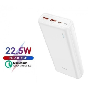 Павербанк Hoco Fully Premium 20000mAh, 22.5W white рейтинг