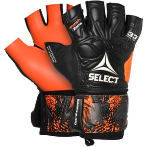 Воротарські рукавички Select Goalkepeer Gloves Futsal Liga 33 10 (201) Чорно-жовтогарячі (5703543212088) ТОП в Житомирі