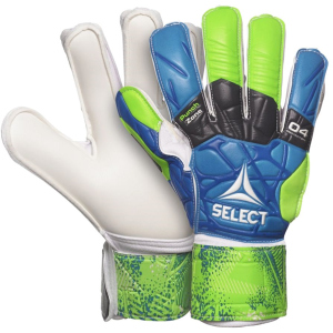 Воротарські рукавички Select Goalkeeper Gloves 04 Hand Guard 5 (332) Синьо/зелено/білі (5703543200498) в Житомирі