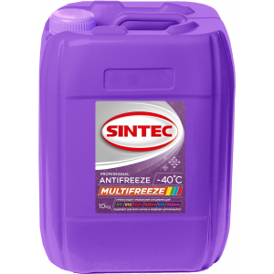 Антифриз Sintec Multi Freeze -40°C 10 кг Фіолетовий (800541) ТОП в Житомирі