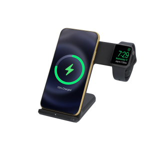 хороша модель Бездротова зарядка док-станція aiLink Dock Station 2 в 1 для Apple Watch та iPhone