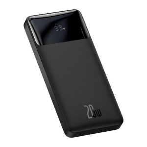 Повербанк BASEUS Bipow Digital Display Power Bank 10000mAh | 2USB / 1Type-C, PD / QC, 20W, 3A | Black ТОП в Житомирі