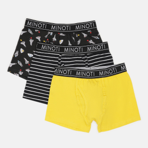 Трусики-шорты Minoti 7B BRIEF 3 35098JNR 104-110 см 3 шт Черные (5059030615727) в Житомире