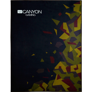 Защитный коврик Canyon 100х130 см Черный/Камуфляж (CND-SFM02) лучшая модель в Житомире