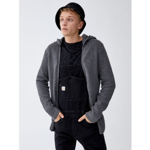 Кардиган Pull & Bear XAZ217038URTG M Сірий (DD8000004572628) ТОП в Житомирі