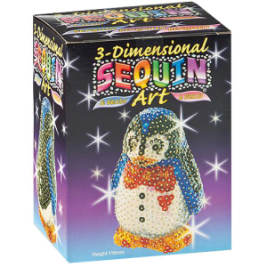 Набір для творчості Sequin Art 3D Penguin 11.5 см (SA0503) краща модель в Житомирі