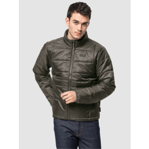 Пуховик синтетический Jack Wolfskin Argon Jacket M 1204883-5066 M Серо-оливковый (4060477922768) лучшая модель в Житомире