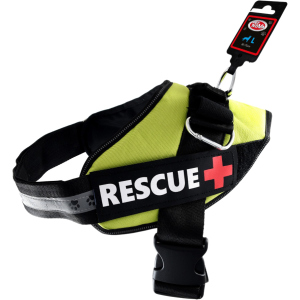 Шлея усиленная Pet Nova Rescue+ L 65-80 см Салатовая (HA-RESCUE-LIGHTGREEN-L) (5903031442298) в Житомире