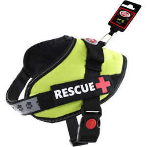 Шлея усиленная Pet Nova Rescue+ S 45-55 см Салатовая (HA-RESCUE-LIGHTGREEN-S) (5903031442274) лучшая модель в Житомире