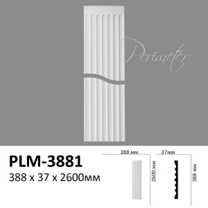 Пілястра 388-2 молдинг PLM-3881 * 388 x 37 x 2600 в Житомирі