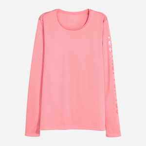 Лонгслив H&M XAZ083206YHJI M Розовый (DD8000001546172)