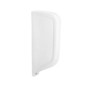 хороша модель Перегородка для пісуару підвісна Qtap Crow 100x390x830 White