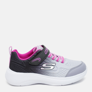 Кросівки дитячі Skechers 302474L BKMT 30 Сірі (195204859834) краща модель в Житомирі