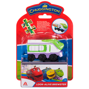 купити Іграшка Chuggington Паровозик Коко з механічною функцією та пазлом (EU890303)