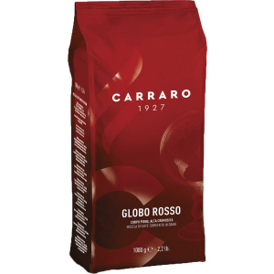 Кофе в зернах Carraro Globo Rosso 1 кг (8000604001917) ТОП в Житомире