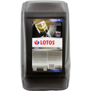 Моторна олія Lotos Diesel CG-4/SJ 15W-40 26 кг (WF-E303580-000) краща модель в Житомирі