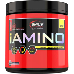 Амінокислоти Genius Nutrition iAmino 200 капсул (5405692065316) краща модель в Житомирі