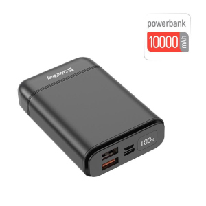 Універсальна мобільна батарея ColorWay Compact 10000mAh Black (CW-PB100LPJ3BK-PDD) ТОП в Житомирі