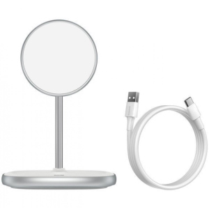 Бездротовий зарядний пристрій Baseus Swan Magnetic Desktop Bracket Wireless Charger