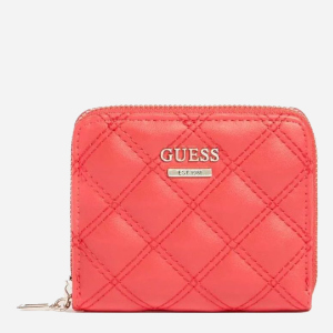 Гаманець жіночий Guess Cessily Slg Small Zip Around SWEV7679370-LIP Червоний (8000702444277) в Житомирі