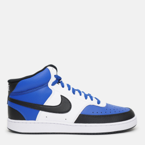 Ботинки Nike Court Vision Mid NBA DM1186-400 41 (8) 26 см Синие с белым (195243506539)